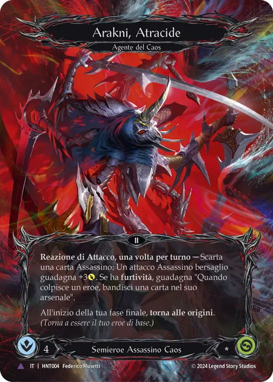 Card: Arakni, Funnel Web