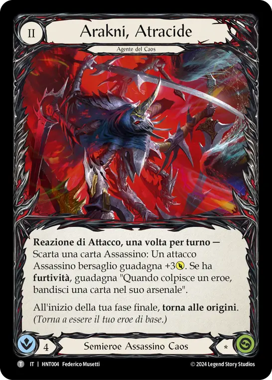 Card: Arakni, Funnel Web