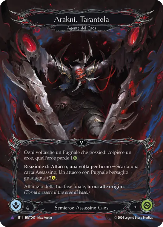 Card: Arakni, Tarantula
