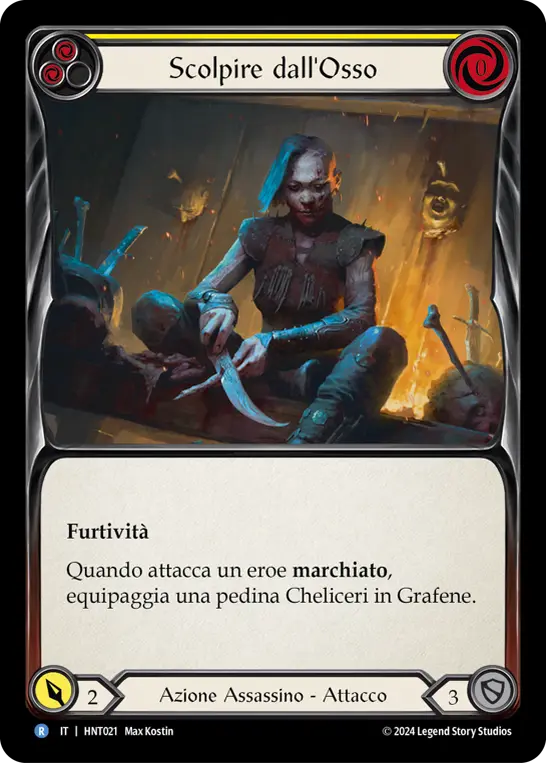 Card: Whittle from Bone (yel)