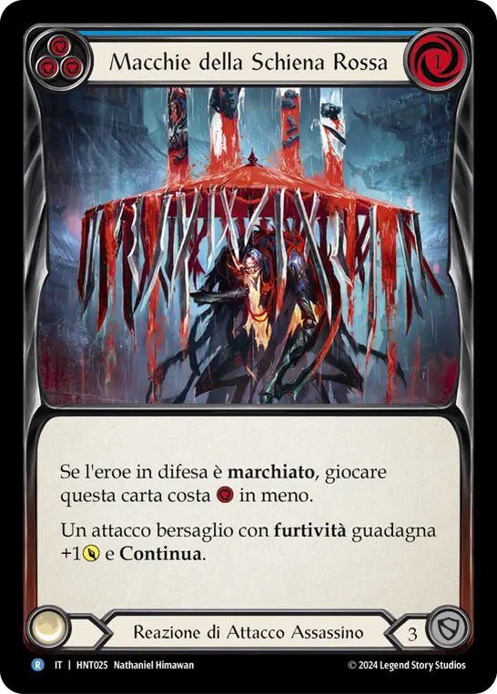 Card: Stains of the Redback (blu)