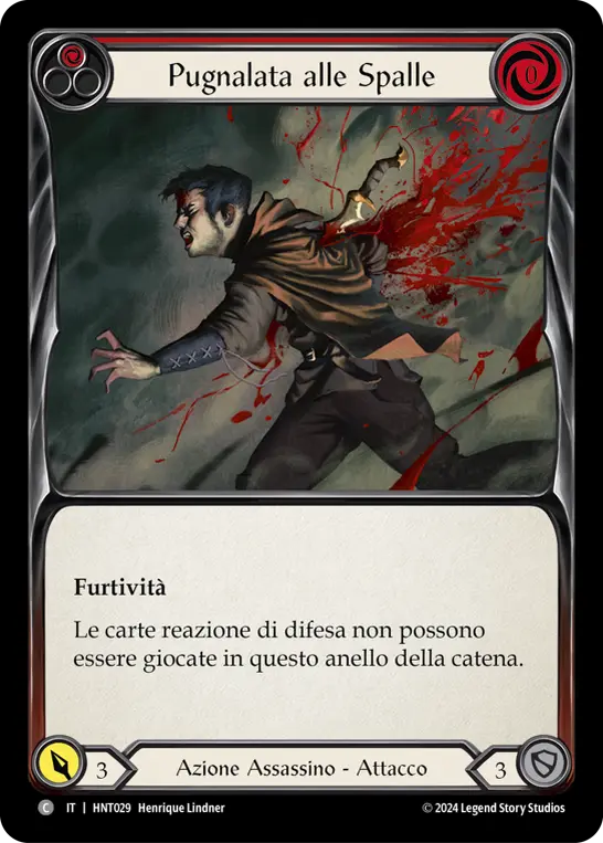 Card: Back Stab (red)