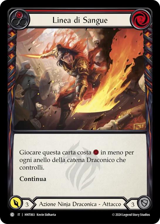 Card: Blood Line (red)