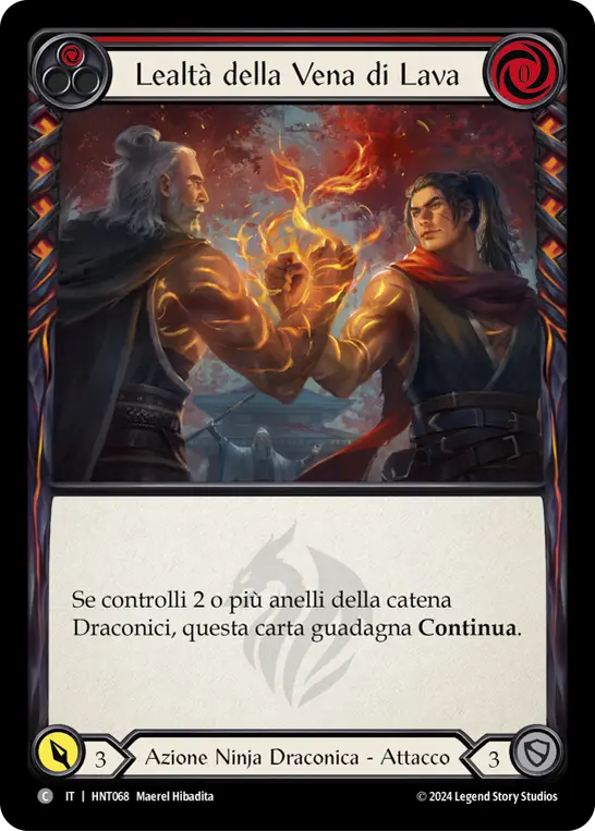Card: Lava Vein Loyalty (red)
