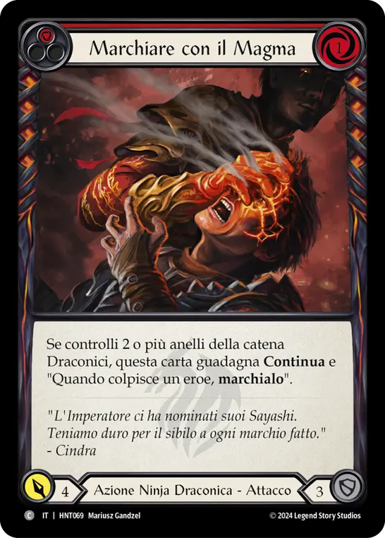 Card: Mark with Magma (red)