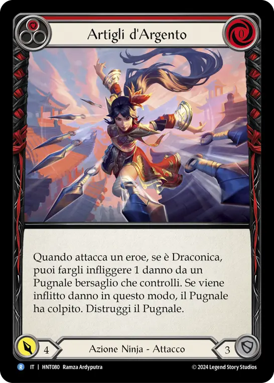 Card: Silver Talons (red)