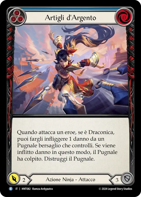 Card: Silver Talons (blu)