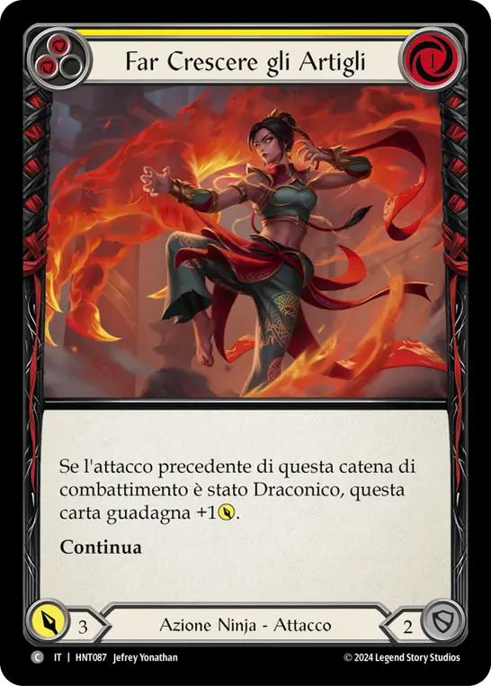 Card: Grow Claws (yel)