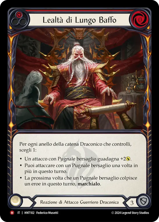 Card: Long Whisker Loyalty (red)