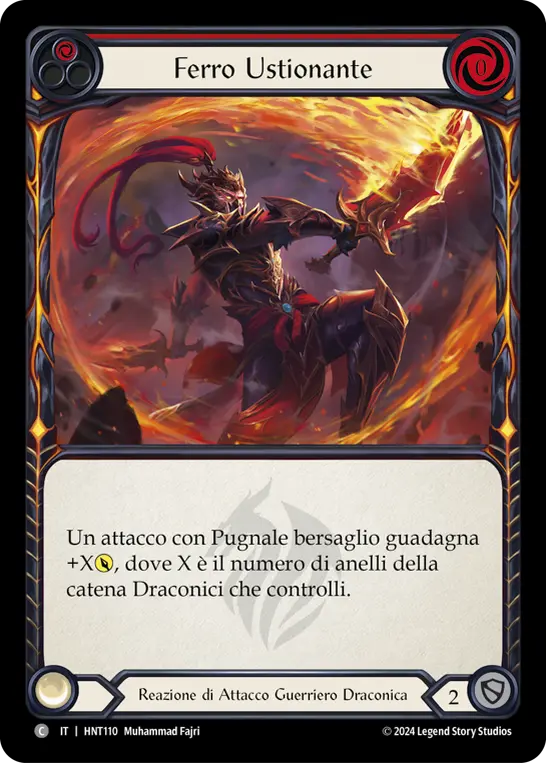 Card: Scalding Iron (red)