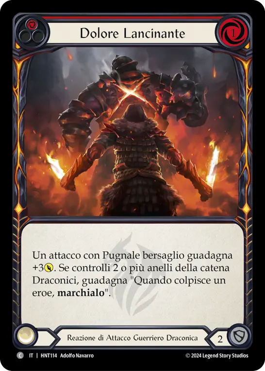 Card: Stabbing Pain (red)