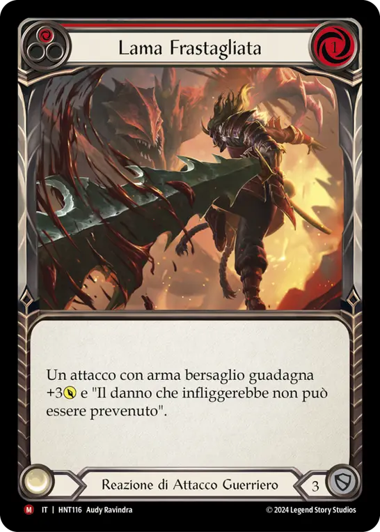 Card: Jagged Edge (red)