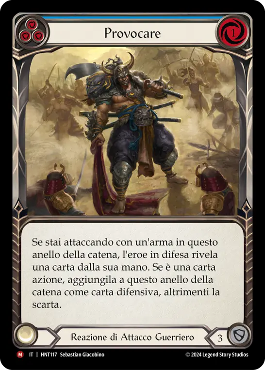 Card: Provoke (blu)