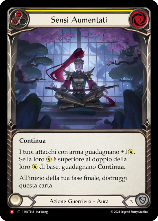 Card: Sharpened Senses (yel)