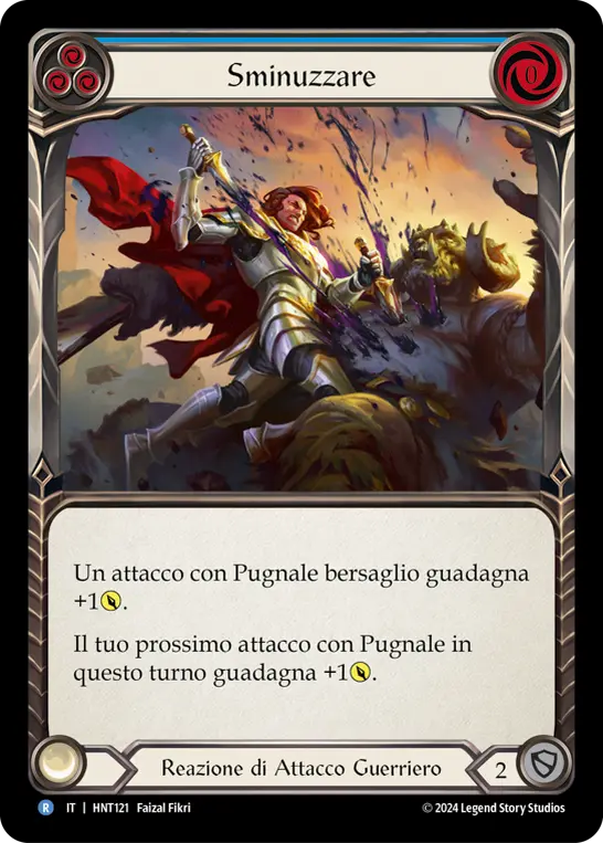 Card: Diced (blu)