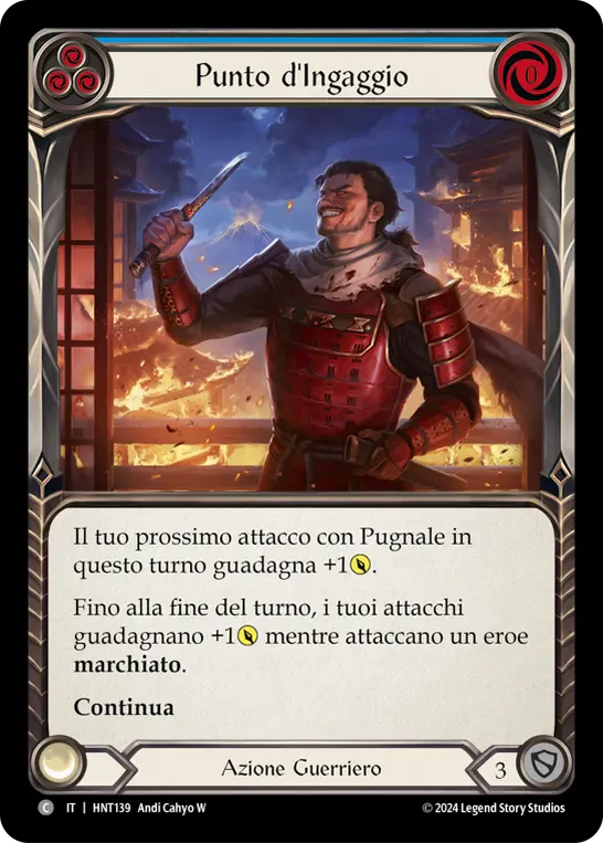 Card: Point of Engagement (blu)