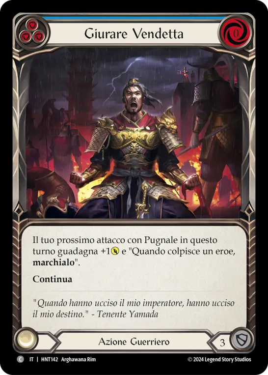 Card: Sworn Vengeance (blu)