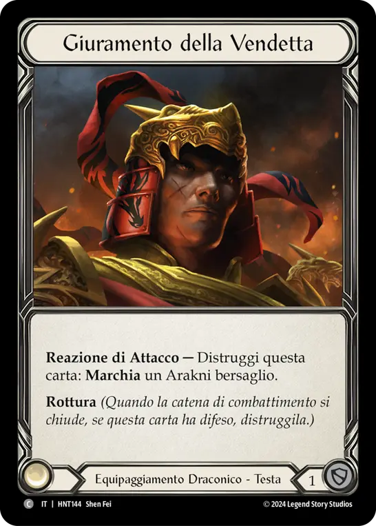Card: Vow of Vengeance
