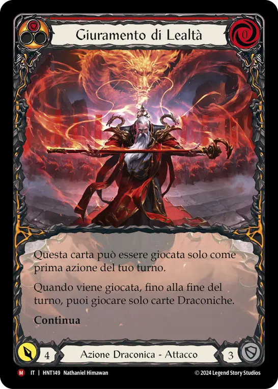 Card: Oath of Loyalty (red)