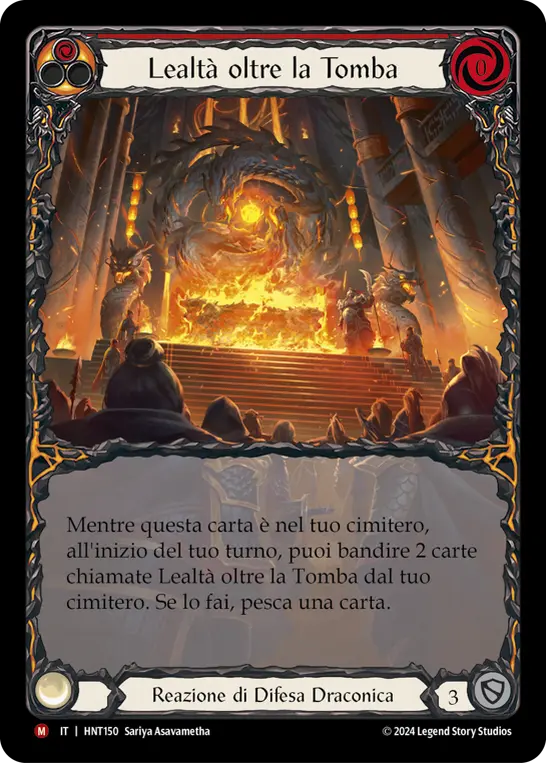 Card: Loyalty Beyond the Grave (red)