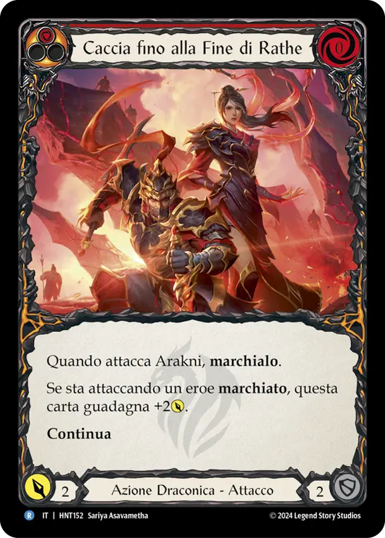 Card: Hunt to the Ends of Rathe (red)