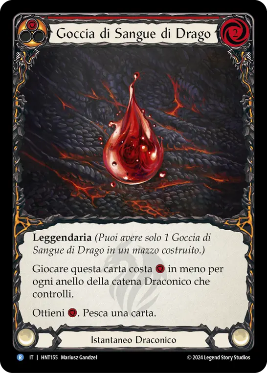 Card: Drop of Dragon Blood (red)