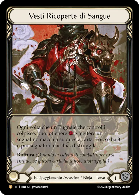 Card: Blood Splattered Vest