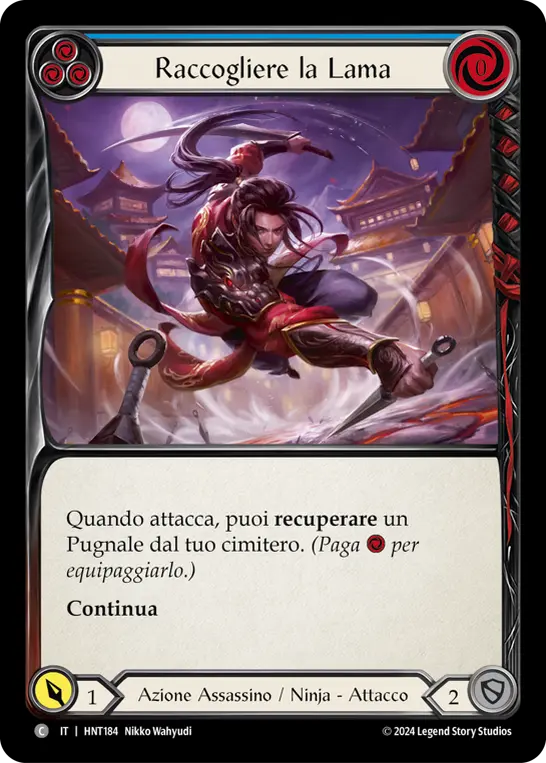 Card: Pick Up the Point (blu)