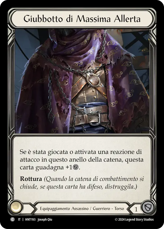 Card: Red Alert Vest