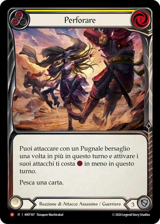 Card: Perforate (yel)