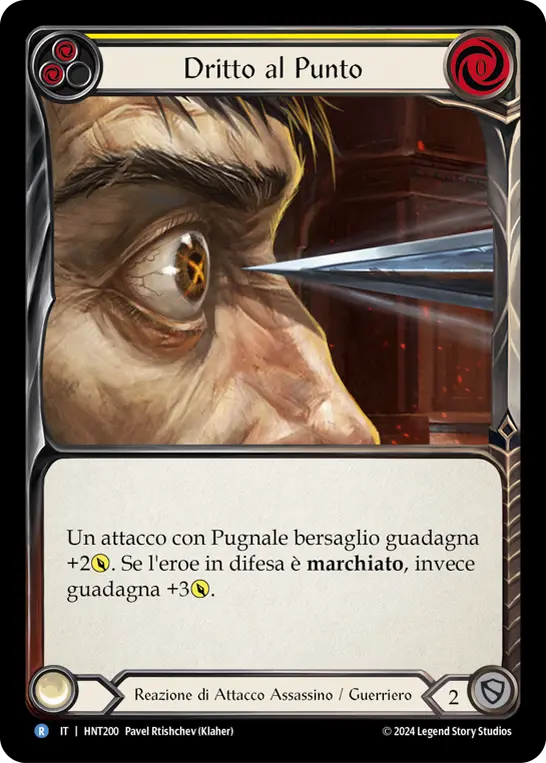 Card: To the Point (yel)