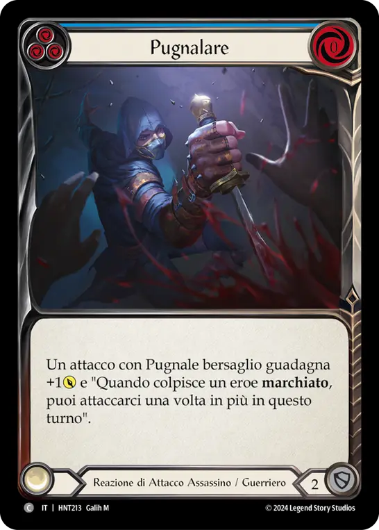 Card: Take a Stab (blu)