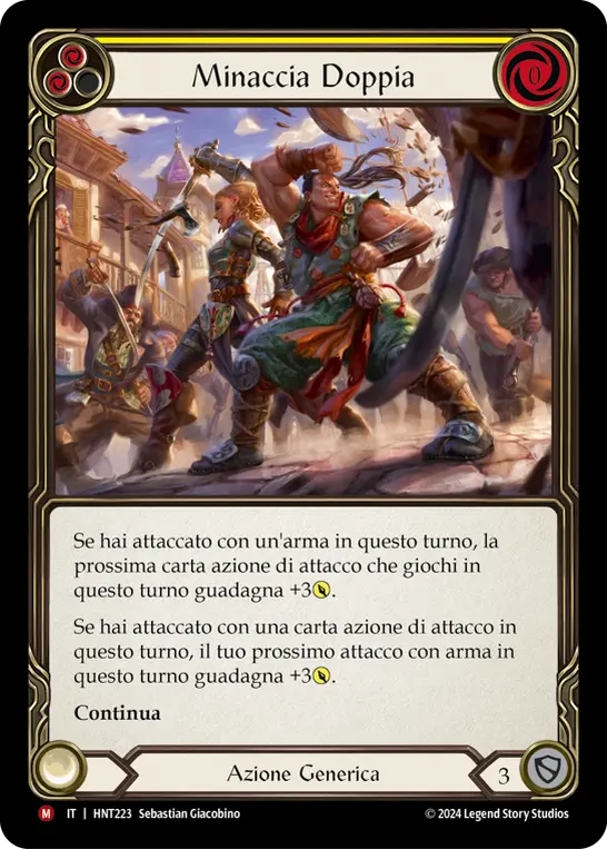 Card: Dual Threat (yel)