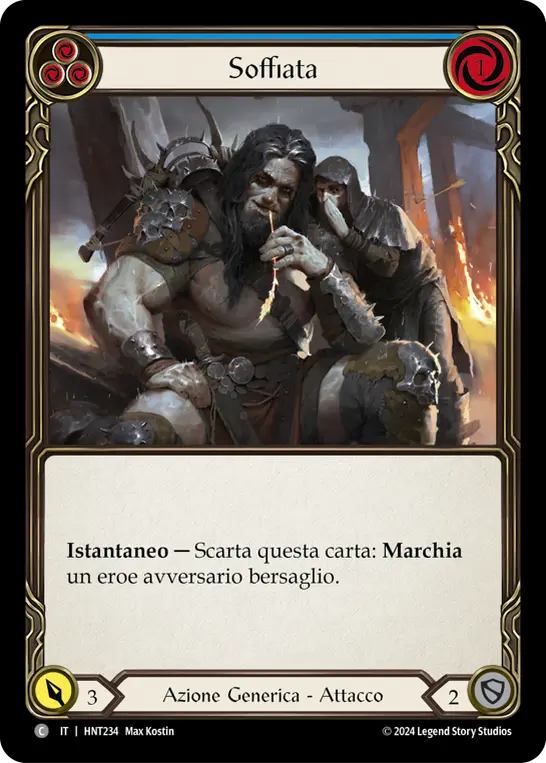 Card: Tip-Off (blu)