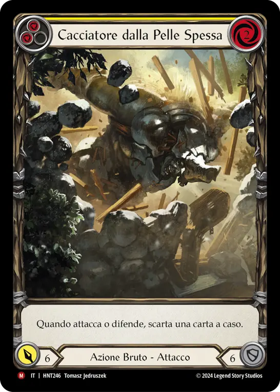 Card: Thick Hide Hunter (yel)