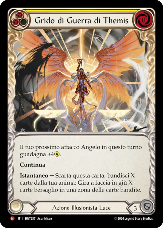 Card: War Cry of Themis (yel)