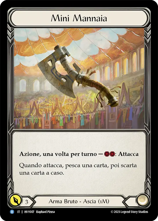 Card: Mini Meataxe