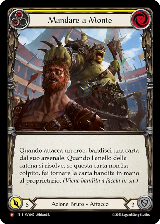 Card: Send Packing (yel)