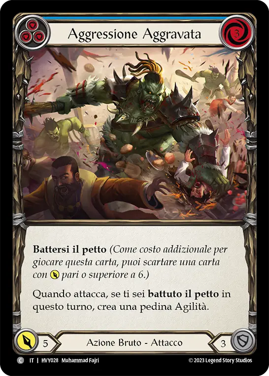Card: Assault and Battery (blu)