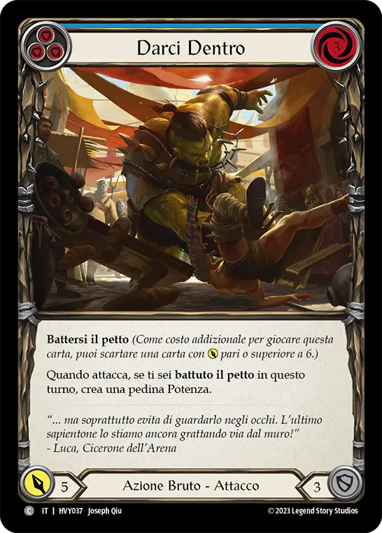 Card: Pound Town (blu)