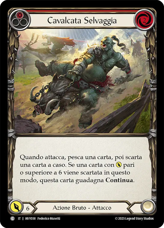 Card: Wild Ride (red)