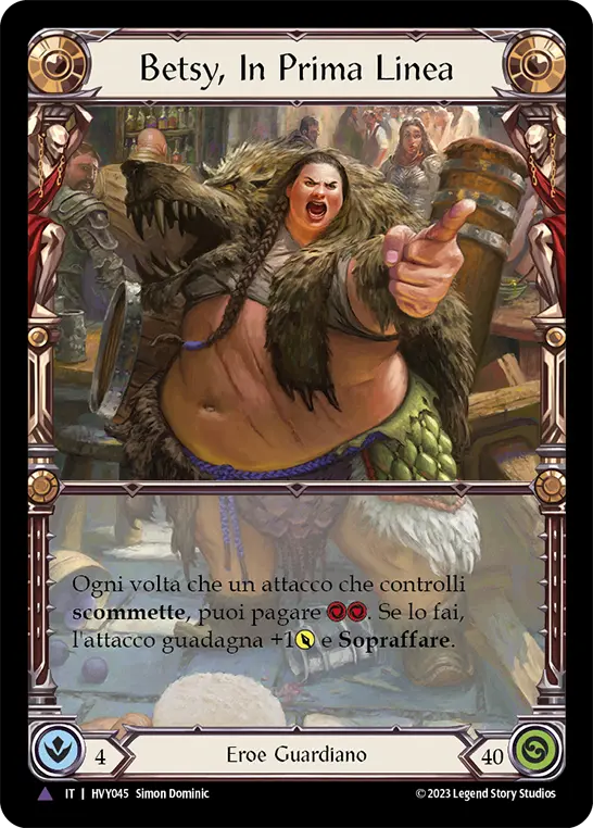 Card: Betsy, Skin in the Game
