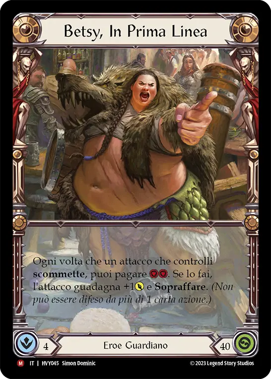 Card: Betsy, Skin in the Game