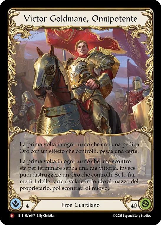 Card: Victor Goldmane, High and Mighty