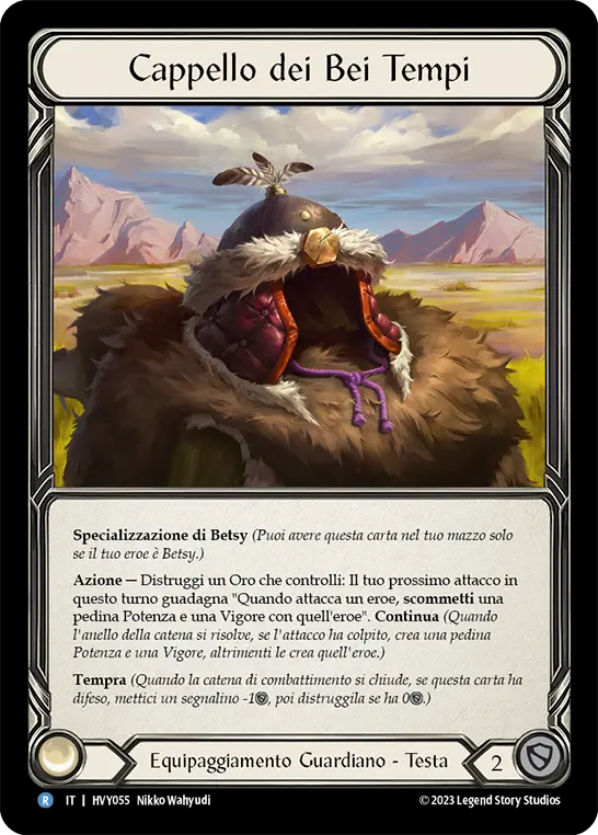 Card: Good Time Chapeau