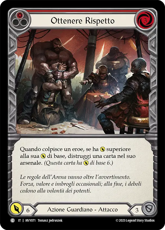 Card: Command Respect (red)
