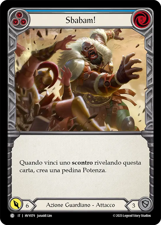 Card: Thunk (blu)