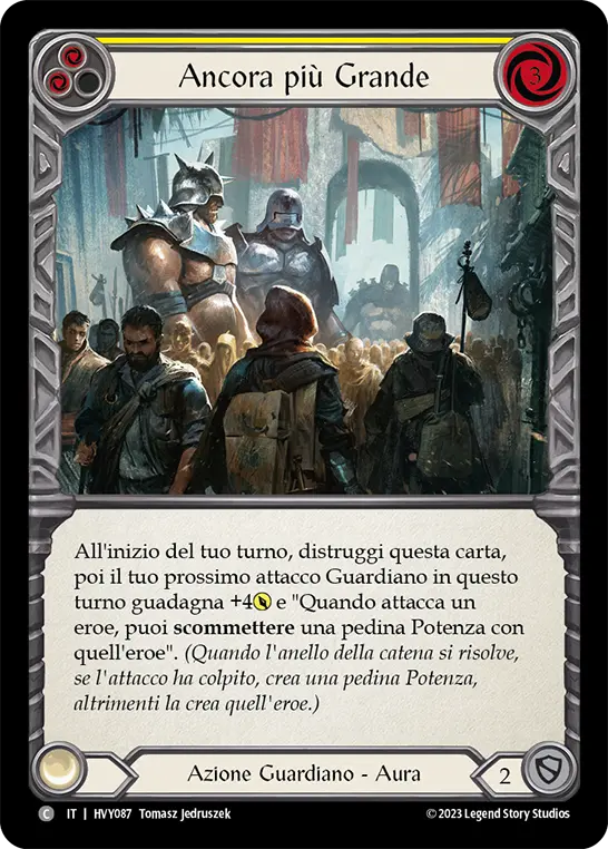 Card: Bigger Than Big (yel)