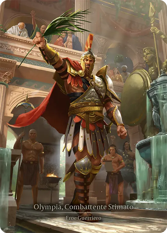 Card: Olympia, Prized Fighter