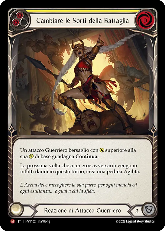 Card: Shift the Tide of Battle (yel)